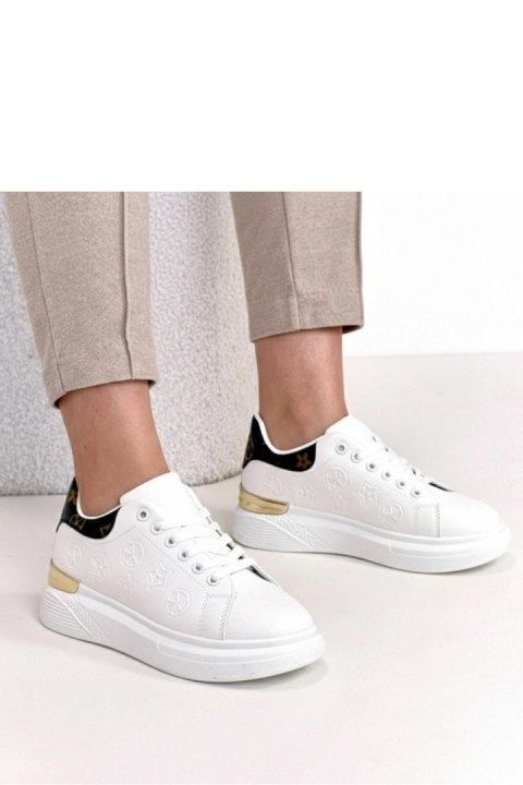 Buty Sportowe Model Peyton MK668 White/Gold - Solea Solea