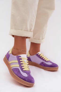 Buty Sportowe Model S.Barski LR61-7059 Violet - Step in style Step in style