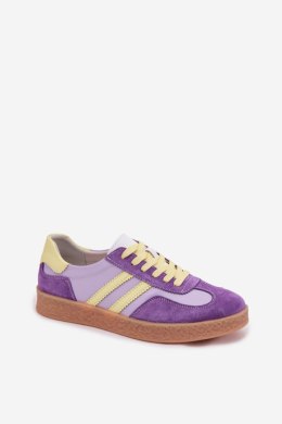 Buty Sportowe Model S.Barski LR61-7059 Violet - Step in style Step in style