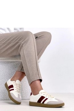 Buty Sportowe Model Therese 81200-3 Beige/Winered - Solea Solea