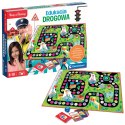 Gra edukacyjna Edukacja Drogowa Uczę się Bawiąc Język Polski Clementoni 50777 Clementoni