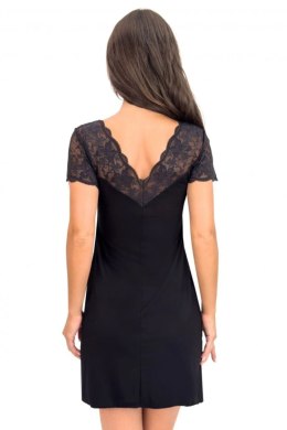 Koszulka nocna Koszula Nocna Model Sonia Black - Donna Donna