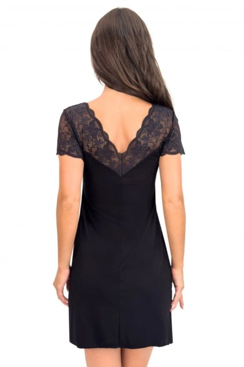 Koszulka nocna Koszula Nocna Model Sonia Black - Donna Donna