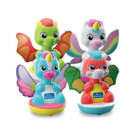 Magiczne Zwierzątka Bączek Jednorożec Mały Smok Clementoni 17498 Clementoni