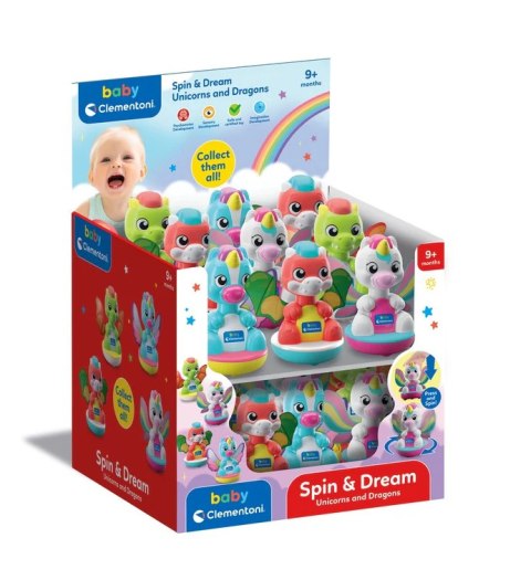 Magiczne Zwierzątka Bączek Jednorożec Mały Smok Clementoni 17498 Clementoni