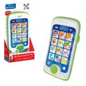 Mój Pierwszy Telefon Mówiący Smartfon Dotykowy Język Polski Niemiecki Turecki Portugalski Clementoni 17531 Clementoni