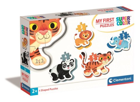 Moje Pierwsze Puzzle 2-3-4-5 DZIKIE ZWIERZĘTA Clementoni 20810 Clementoni