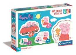 Moje Pierwsze Puzzle 3-6-9-12 ŚWINKA PEPPA Clementoni 20829 Clementoni