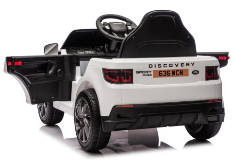 Pojazd Na Akumulator Land Rover Discovery DLS-K06 Biały LEAN CARS