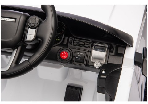 Pojazd Na Akumulator Land Rover Discovery DLS-K06 Biały LEAN CARS