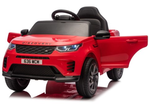 Pojazd Na Akumulator Land Rover Discovery DLS-K06 Czerwony LEAN CARS