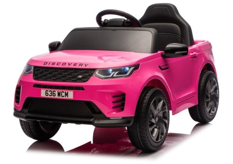 Pojazd Na Akumulator Land Rover Discovery DLS-K06 Różowy LEAN CARS