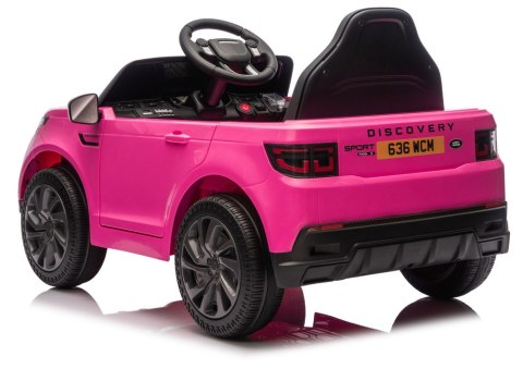 Pojazd Na Akumulator Land Rover Discovery DLS-K06 Różowy LEAN CARS