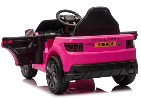 Pojazd Na Akumulator Land Rover Discovery DLS-K06 Różowy LEAN CARS