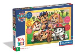 Puzzle 104 Super Color PSI PATROL Clementoni 25013 Clementoni