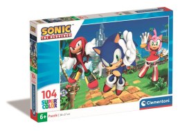 Puzzle 104 Super Color SONIC 2 Clementoni 27256 Clementoni