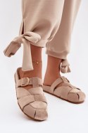 Sandał Klapki Model Ganelle 9771 Beige - Step in style Step in style