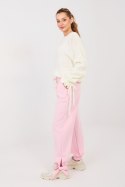 Spodnie Dresowe Model MI-SP-P6845.68 Light Pink - Italy Moda Italy Moda