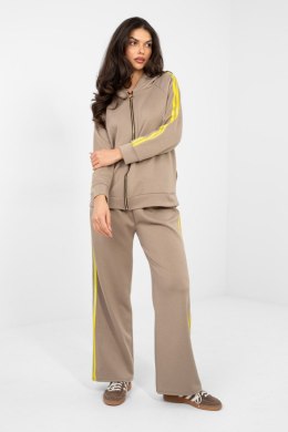 Spodnie Komplet Model IT-KMPL-21782.91 Dark Beige - Rue Paris Rue Paris