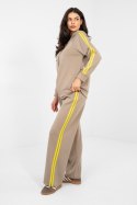 Spodnie Komplet Model IT-KMPL-21782.91 Dark Beige - Rue Paris Rue Paris