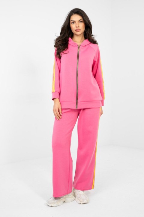 Spodnie Komplet Model IT-KMPL-21782.91 Dark Pink - Rue Paris Rue Paris