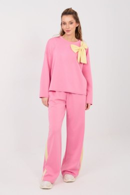 Spodnie Komplet Model IT-KMPL-22220.69 Dark Pink - Rue Paris Rue Paris