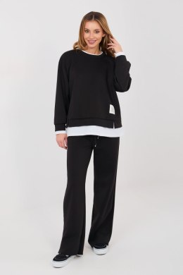 Spodnie Komplet Model IT-KMPL-22230.18 Black - Rue Paris Rue Paris