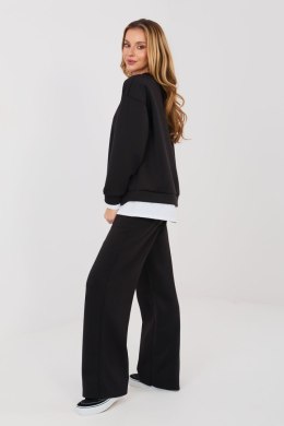 Spodnie Komplet Model IT-KMPL-22230.18 Black - Rue Paris Rue Paris