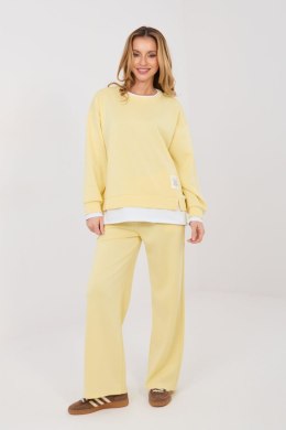 Spodnie Komplet Model IT-KMPL-22230.64 Light Yellow - Rue Paris Rue Paris