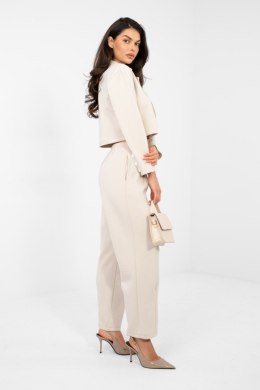 Spodnie Komplet Model IT-KMPL-22255.20 Beige - Rue Paris Rue Paris