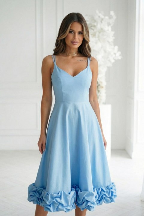 Sukienka Model 345-08 Baby Blue - Bicotone Bicotone