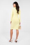 Sukienka Model RV-SK-A1049.27 Light Yellow - Rue Paris Rue Paris