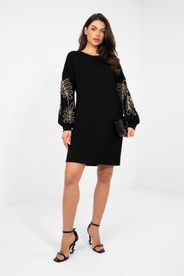 Sukienka Model RV-SK-A1064.09 Black - Rue Paris Rue Paris