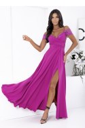 Sukienka Model Walentina Cekin 0011175. Magenta - With You With You