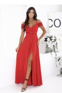 Sukienka Model Walentina Cekin 0011175. Red - With You With You