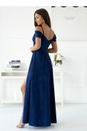 Sukienka Model Walentina Lux 001117. Navy - With You With You