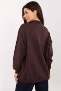 Bluza Damska Model RV-BL-5185.70P Dark Brown - BFG BFG