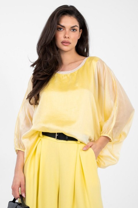 Bluzka Model IT-BZ-18868.81 Yellow - Italy Moda Italy Moda