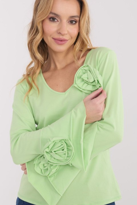 Bluzka Model IT-BZ-22139.55 Light Green - Italy Moda Italy Moda