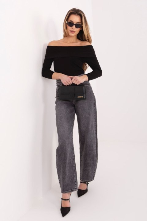 Bluzka Model RV-BZ-A1194.25 Black - Rue Paris Rue Paris