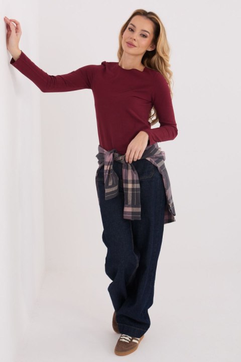 Bluzka Model WT-BZ-A1172.27 Bordo - Factory Price Factory Price