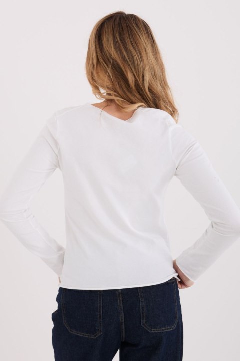 Bluzka Model WT-BZ-A1172.27 Ecru - Factory Price Factory Price