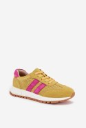 Buty Sportowe Model Marceline 26SP17-01 Yellow - Step in style Step in style