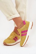 Buty Sportowe Model Marceline 26SP17-01 Yellow - Step in style Step in style