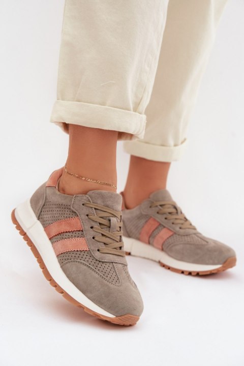 Buty Sportowe Model Marceline 26SP17-03 Dark Green - Step in style Step in style