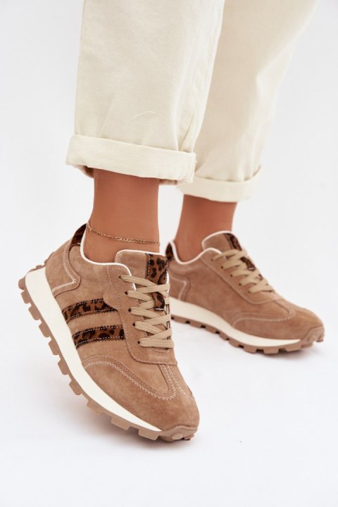 Buty Sportowe Model S.Barski LR61-7071 Brown - Step in style Step in style