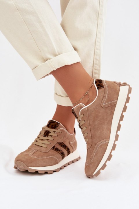 Buty Sportowe Model S.Barski LR61-7071 Brown - Step in style Step in style