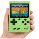 Gra Elektroniczna Konsola Retro 108w1 Ekran LCD Zielona LEAN Toys