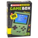 Gra Elektroniczna Konsola Retro 108w1 Ekran LCD Zielona LEAN Toys