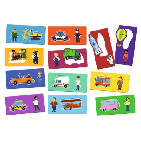 Gra dla dzieci ABC Malucha Pojazdy Trefl 02907 Trefl Gry